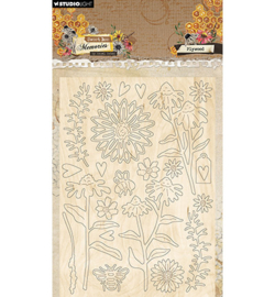 HE-SB-PWE03 - Elements Florals & Grunge Sweet Bee Memories nr.03
