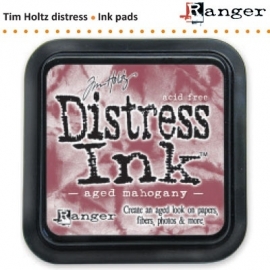 Tim Holtz distress ink pad aged mahogany 21407