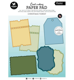 SL-ES-CMP35 - StudioLight Kaartenblok – Cottage Christmas Essentials nr. 35