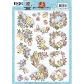 3D Cutting Sheets - Yvonne Creations - Easter Chick CD11966