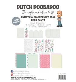 473.013.001 - Kit 001 Dear Santa knippen en plakken met Jaap