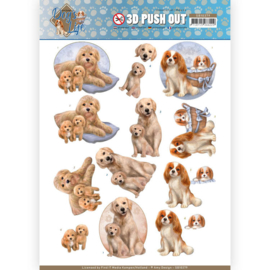 3D Pushout - Amy Design - Dog's Life - Dog Mommy   SB10379