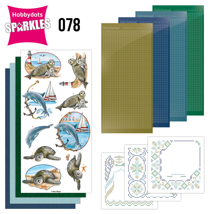 Sparkles Set 78 - Amy Design - Sea Animals