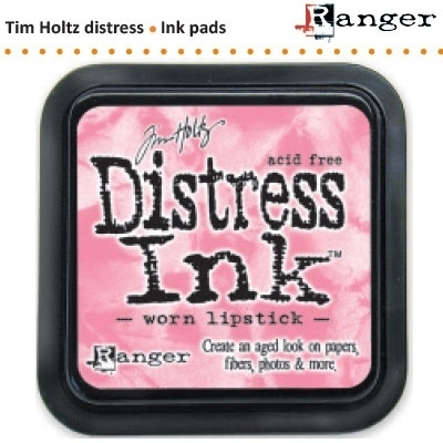 Tim Holtz distress ink pad worn lipstick 21513