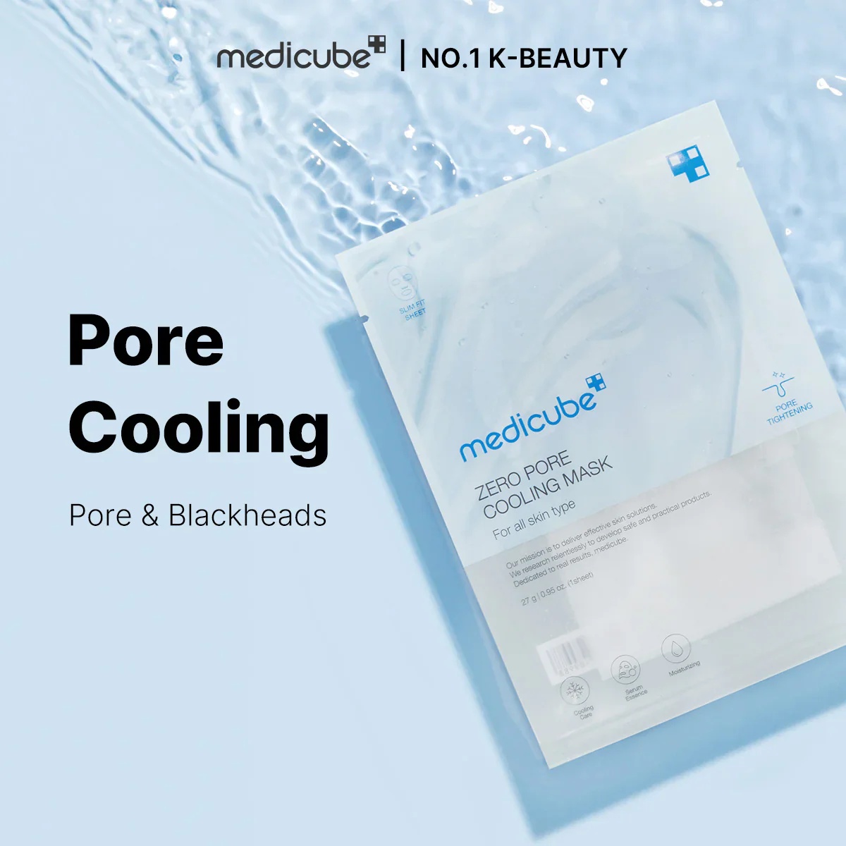 Medicube - Zero Pore Cooling Mask (1 st)
