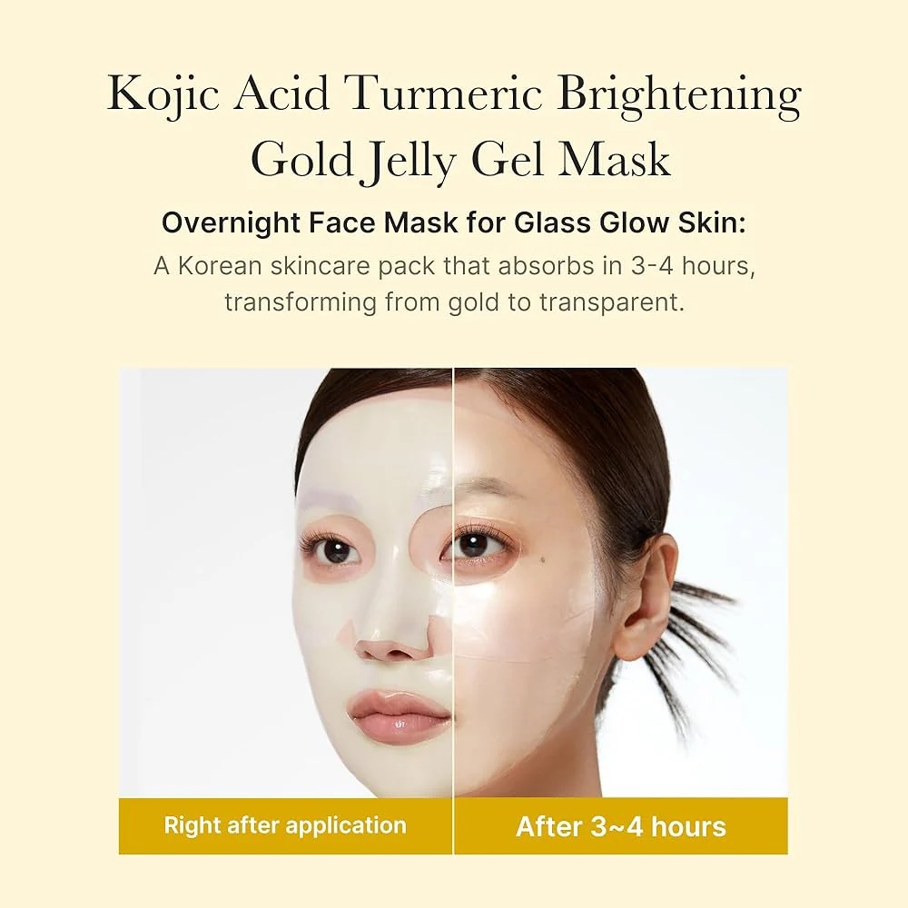 Medicube - Kojic Acid Turmeric Brightening Gel Mask Set (4st)