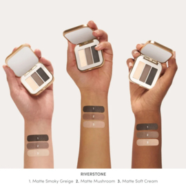 Jane Iredale - PurePressed® Eye Shadow Triple - Riverstone