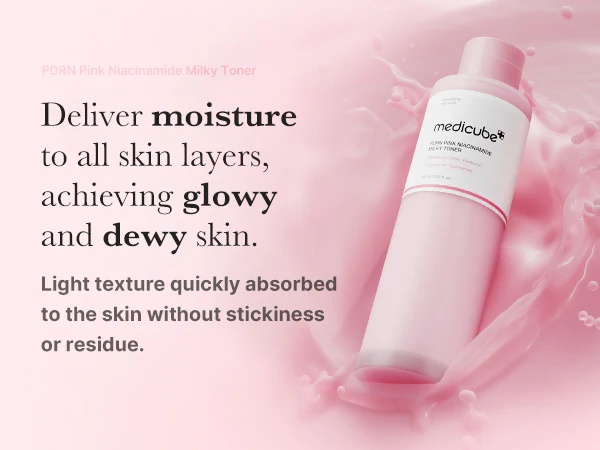 Medicube - PDRN Pink Niacinamide Milky Toner (150ml)