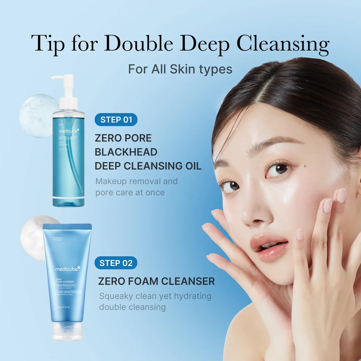 Medicube - Zero Pore Blackhead Deep Cleansing Oil (205ml)