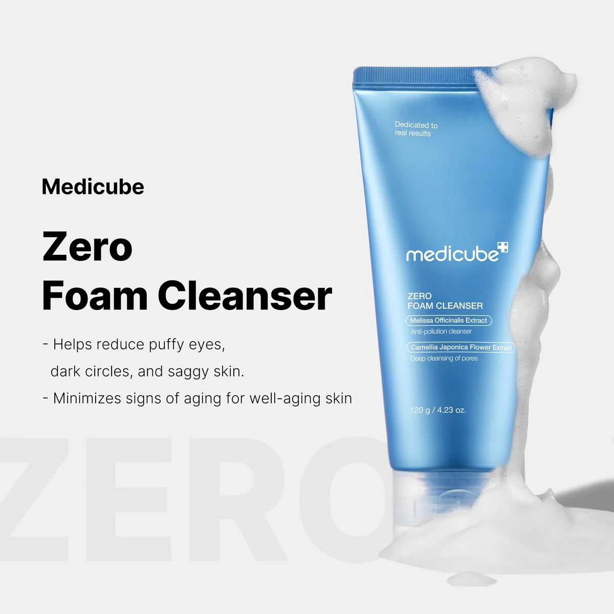 Medicube - Zero Foam Cleanser (120ml)
