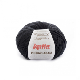 Merino Aran 2 zwart