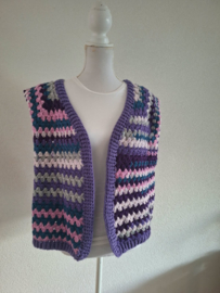 Haakpakket granny-gilet
