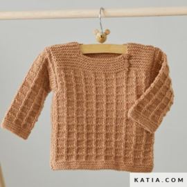 Wafeltruitje Basic Merino (3 maanden)