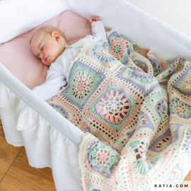 Haakpakket babydeken Cotton-Merino fine Nana