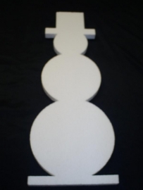 Sneeuwman, hoogte 49 cm