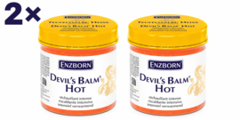 Enzborn Teufelssalbe Heiss Duo (warmtezalf) (duivelklauwzalf - harpago zalf) 2 x 200 ml. (2-pack)