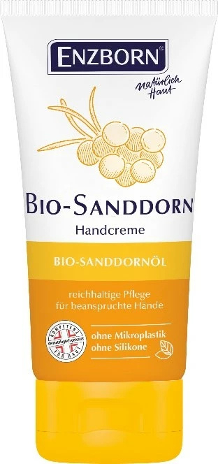 Enzborn Handcrème met duindoornolie en panthenol (provitamine B5)