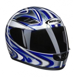 MDS, blauwe edge helm