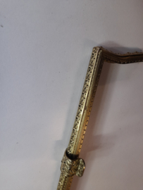 82 - tasbeugel zonder ketting 31.5 cm bronskleur