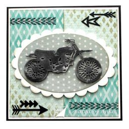 6002/0839 - Joy! crafts embossing achtergrondstencil - ruit