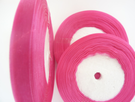 rol met 45.72 meter  organzalint van 10mm breed fuchsia