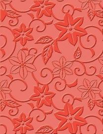 1856 9009- Craft Concepts embossing stencil "in bloom" 11x14.5cm