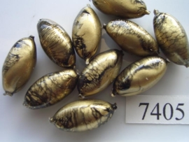 10 x ovaal 19x9.5mm 7405