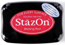 CE132005/6021- Stazon inktkussen SZ-000-021 blazing red