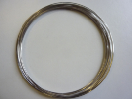 ca. 12/13 windringen Memory Wire van 11.5cm extra dik 1.2mm