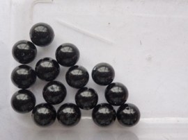 12006/1215- 15 x glasparels 12mm zwart