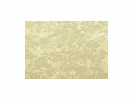 KN218301412- kaarsen versierwas plaatje 17.5x8cm marmer goud