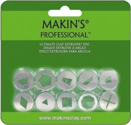 1866 1075- Makin`s clay kleipistool diskset setA 35155