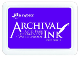 CE306010/0430- Ranger archival ink pad - deep purple
