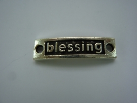 CH.011.F- tussenplaatje voor armband "blessing" 35x9mm