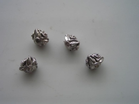 4 x metalen kralen 9x7.5mm 117456/0071KA