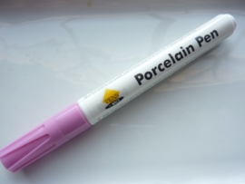 9241 022 - porseleinstift roze met een punt van 2mm