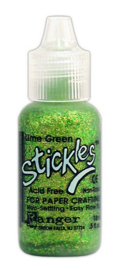 CE306400/1829- Ranger stickles glitter glue 15ml - lime green