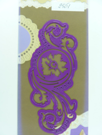 0002561- Joy Crafts stencil nr. 0036 - groot ornament 13x5cm OPRUIMING