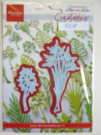 0002515- Marianne Design Creatables stencil nr.229 bloemtakken (de grootste is 8cm hoog) OPRUIMING