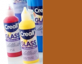 CE301800/0555- Creall Glass - glasstickerverf - window color - 80ML bruin