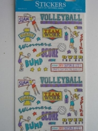 5054- volleybal - Frances Meyer stickers