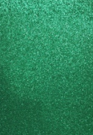 CE800201/1535- 5 stuks foam vellen van 22x30cm en 2mm dik groen glitter
