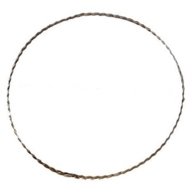 6780 253- metalen dichte ring gekarteld van 25cm doorsnee