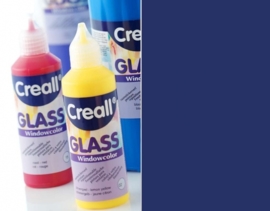 CE301800/0538- Creall Glass - glasstickerverf - window color - 80ML marineblauw