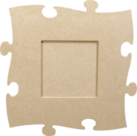 KN213270104- 3 stuks MDF puzzellijst van 24x24cm