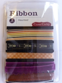 5691- Cosmo cricket ribbons setje "haunted" OPRUIMING