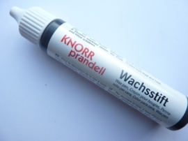 8300 615- kaarsen versierwas stift 25ML zwart