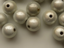 2659- ca. 30 stuks bead-in-bead kunststof kralen van 10mm - SUPERLAGE PRIJS!