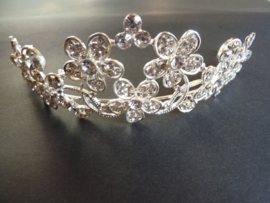 CH.096.10- prachtige luxe bruids tiara ornament van 24x5cm