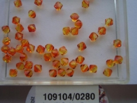 50 x swarovski 4mm 109104/0280